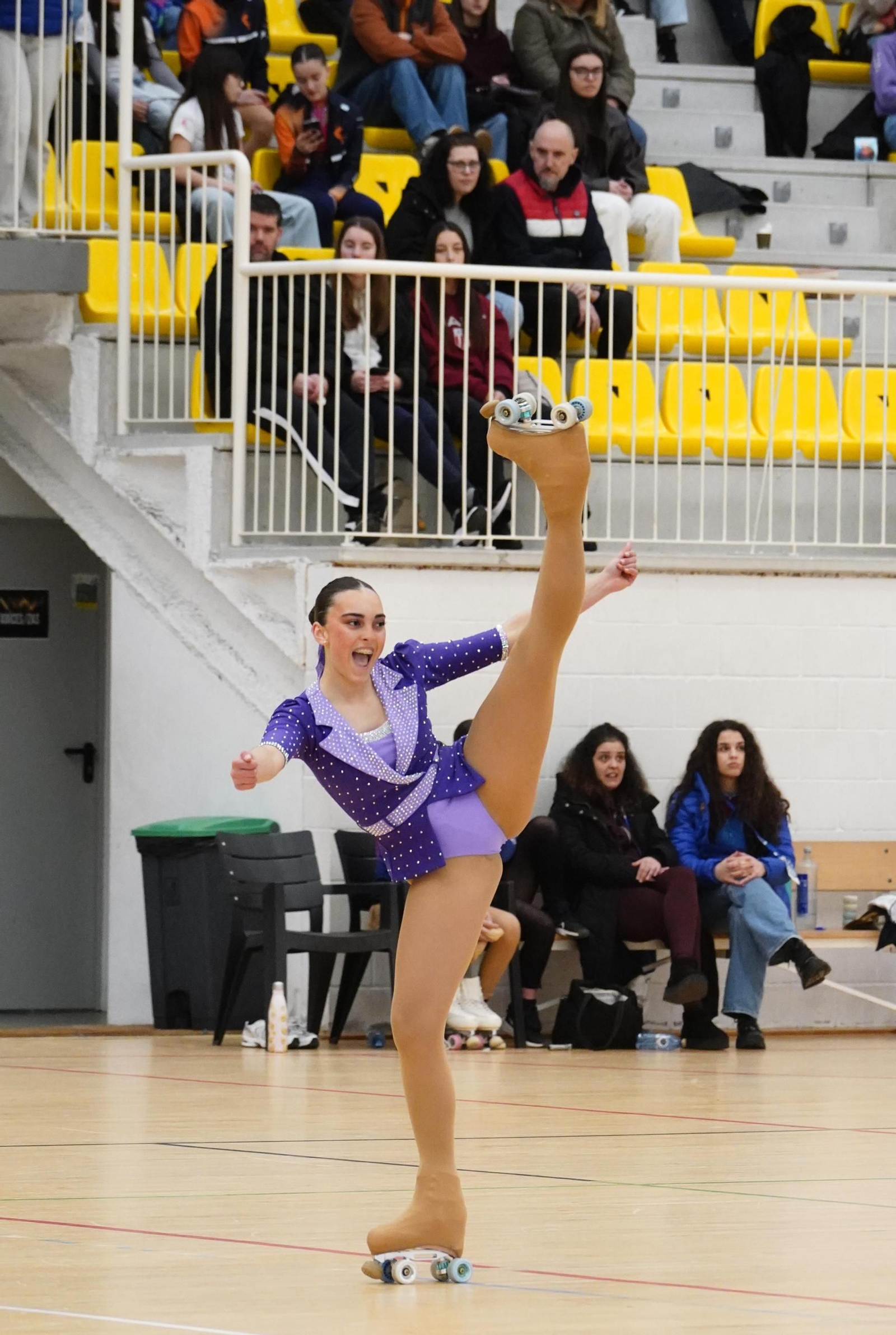 Galería | El patinaje gallego se exhibe en Redondela