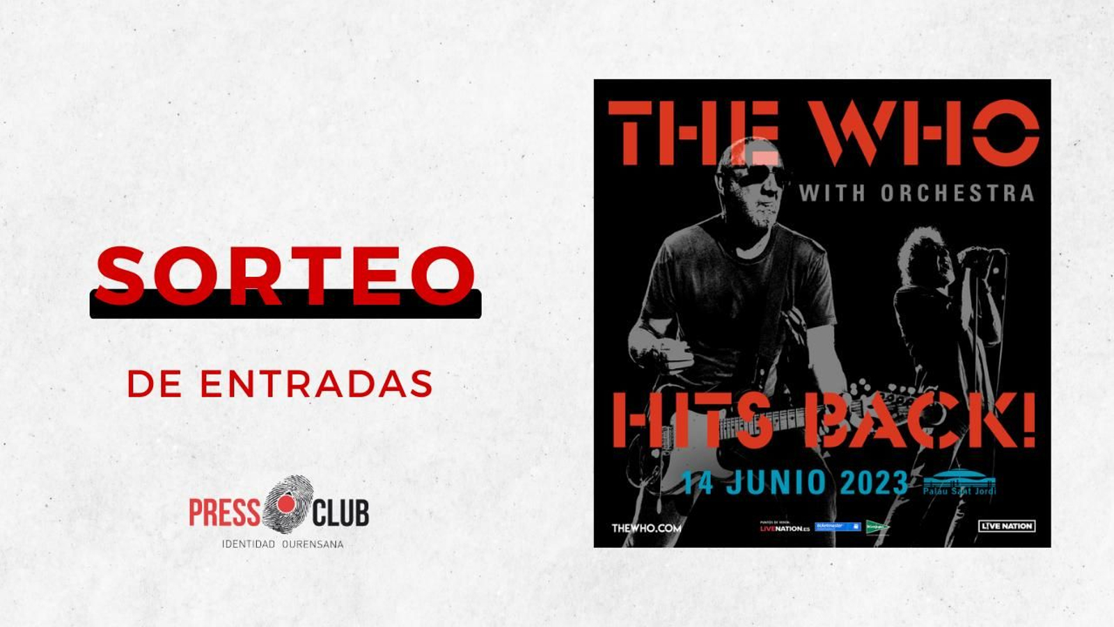 Sorteo de entradas para The Who