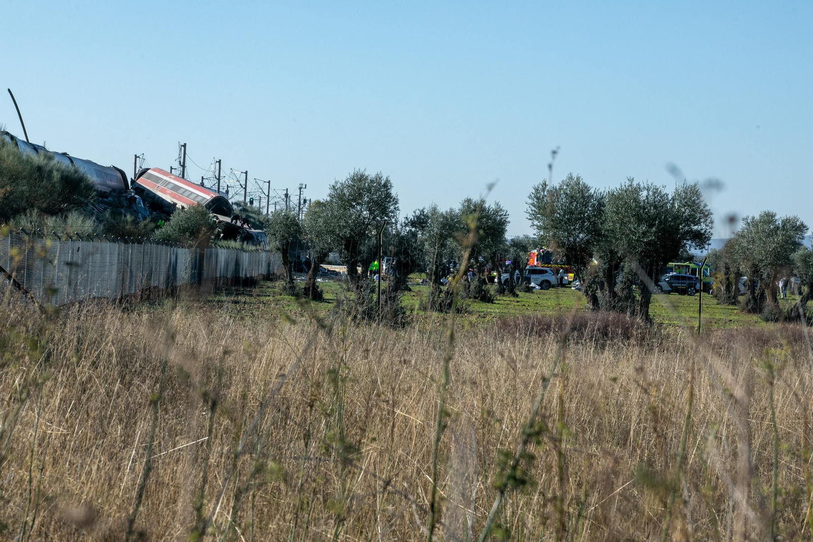 Galería | Las imágenes del grave accidente ferroviario en Toledo: así ha quedado la zona del siniestro