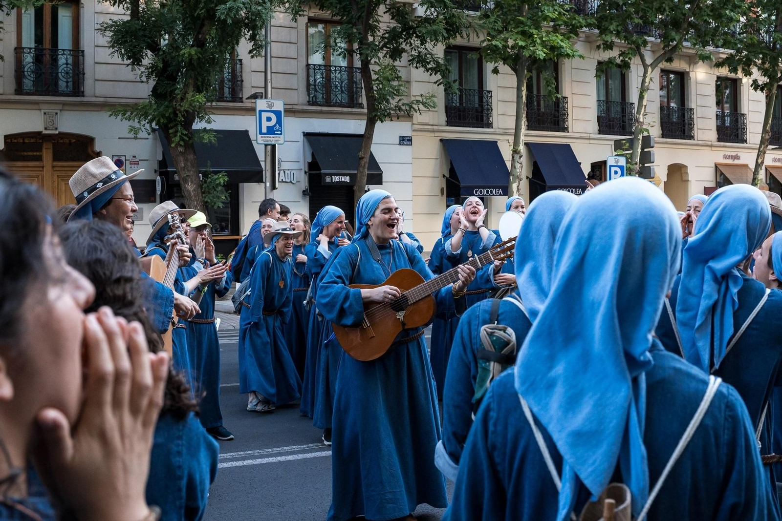 Galería | La segunda jornada del papa León XIV en Madrid, en fotos