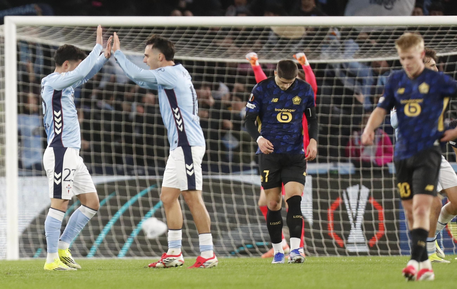 Galería | El Celta recibe al Lille en Balaídos