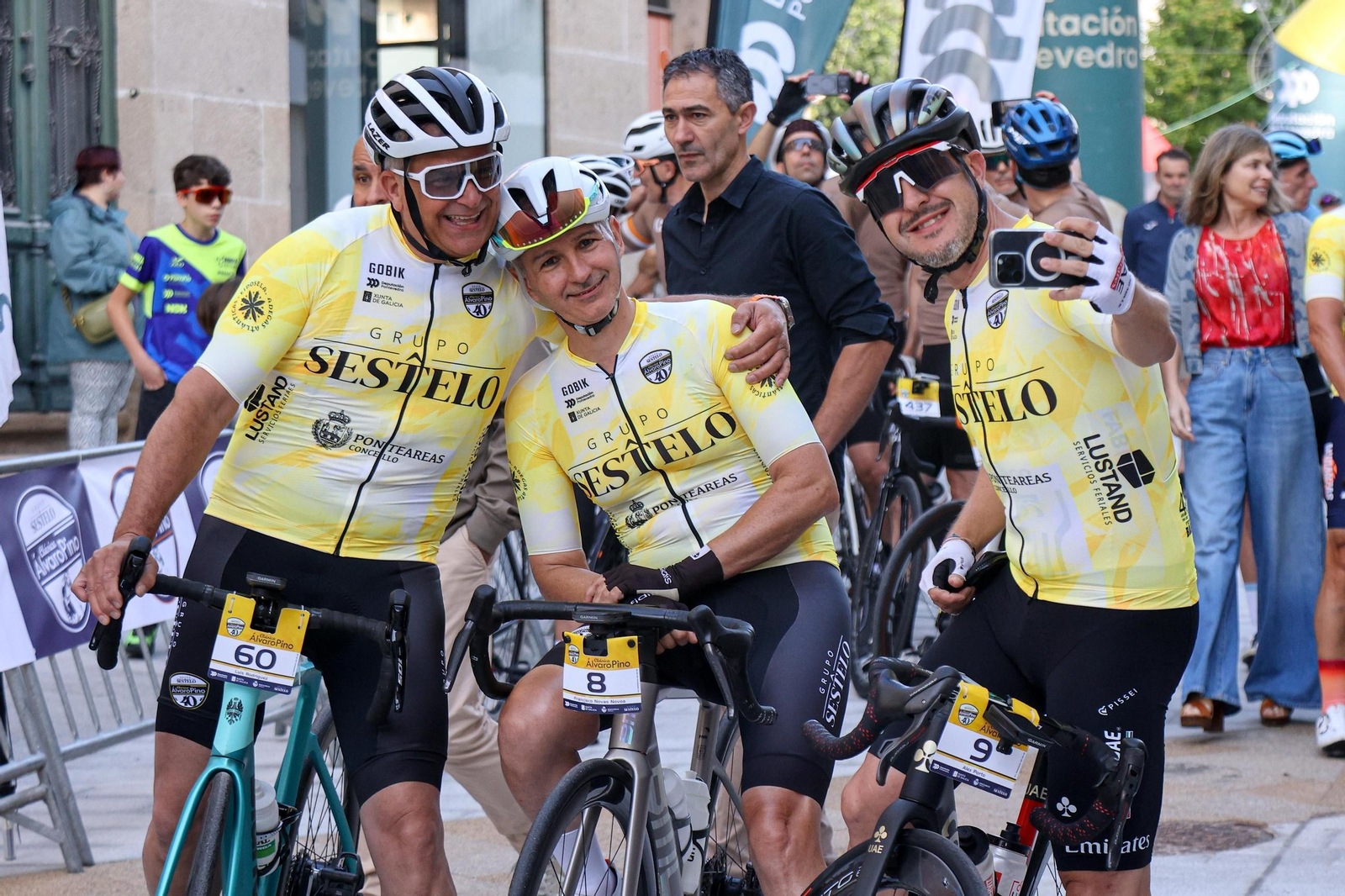 Galería | La marcha Álvaro Pino reunió a más de 500 ciclistas en Ponteareas