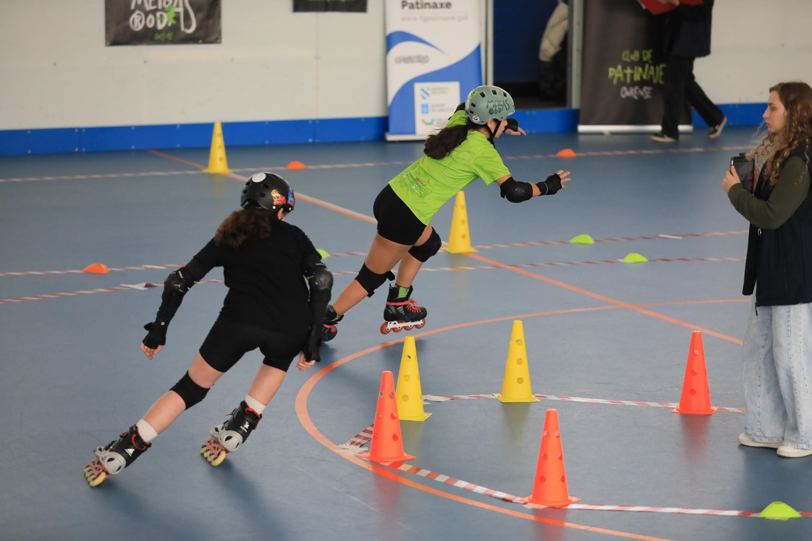 Galería | A Carballleira disfruta de una gran jornada la Liga Gallega Freestyle de patina, en imágenes