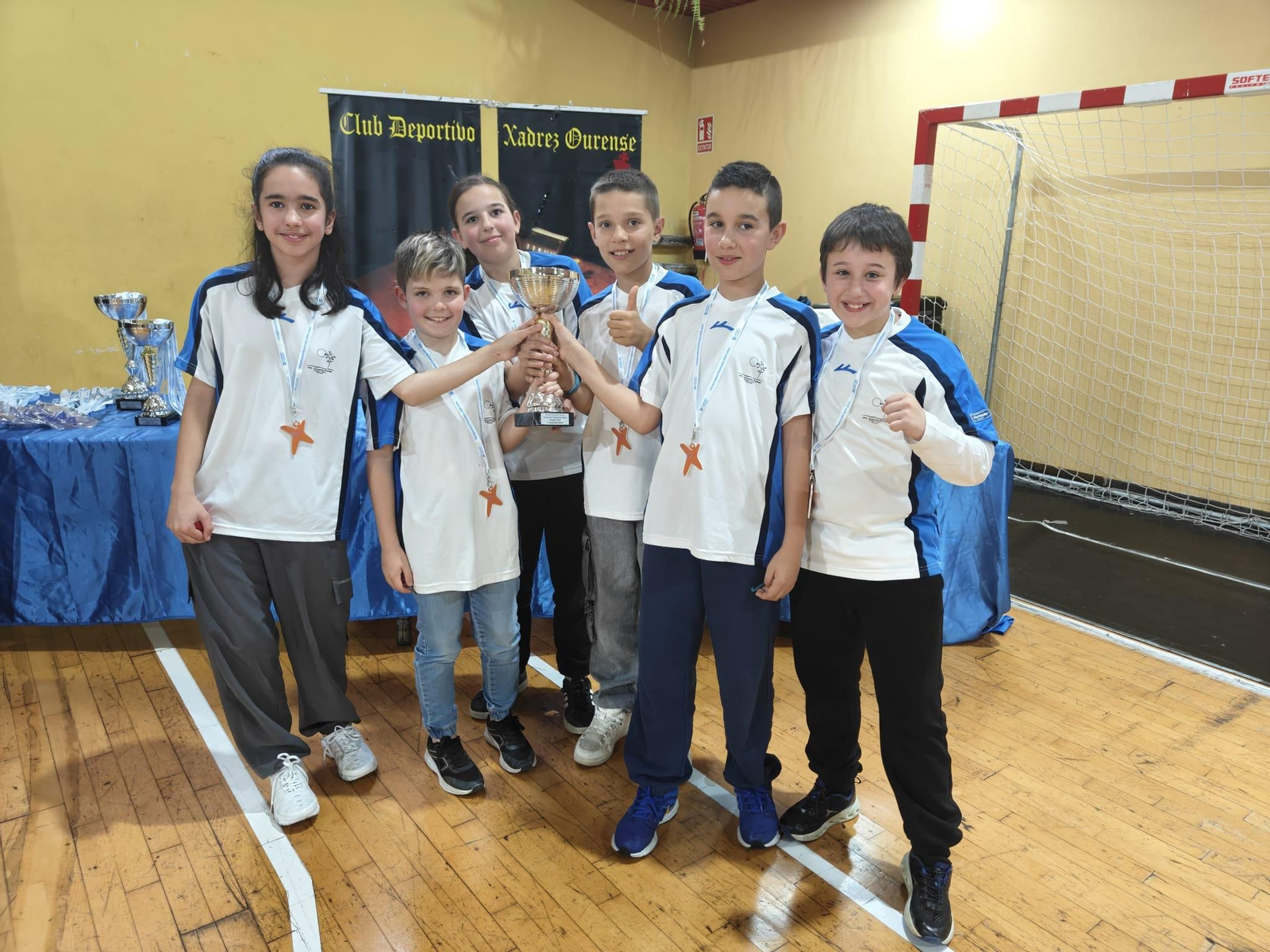 Galería | La final provincial escolar de ajedrez llena el Pazo, en imágenes
