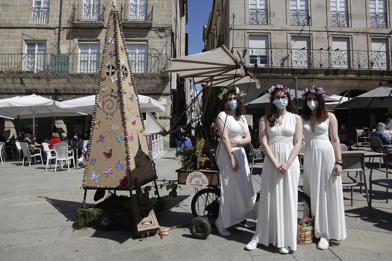 Celebración Maios en Ourense