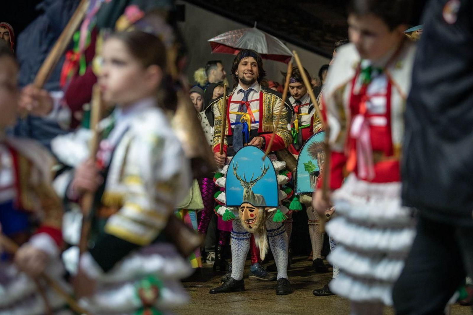 Laza despide el Entroido con el Testamento do Burro (Foto: Óscar Pinal)