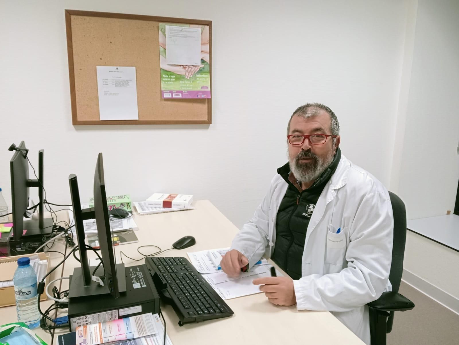 El especialista de Hematología del Cunqueiro Manuel López.