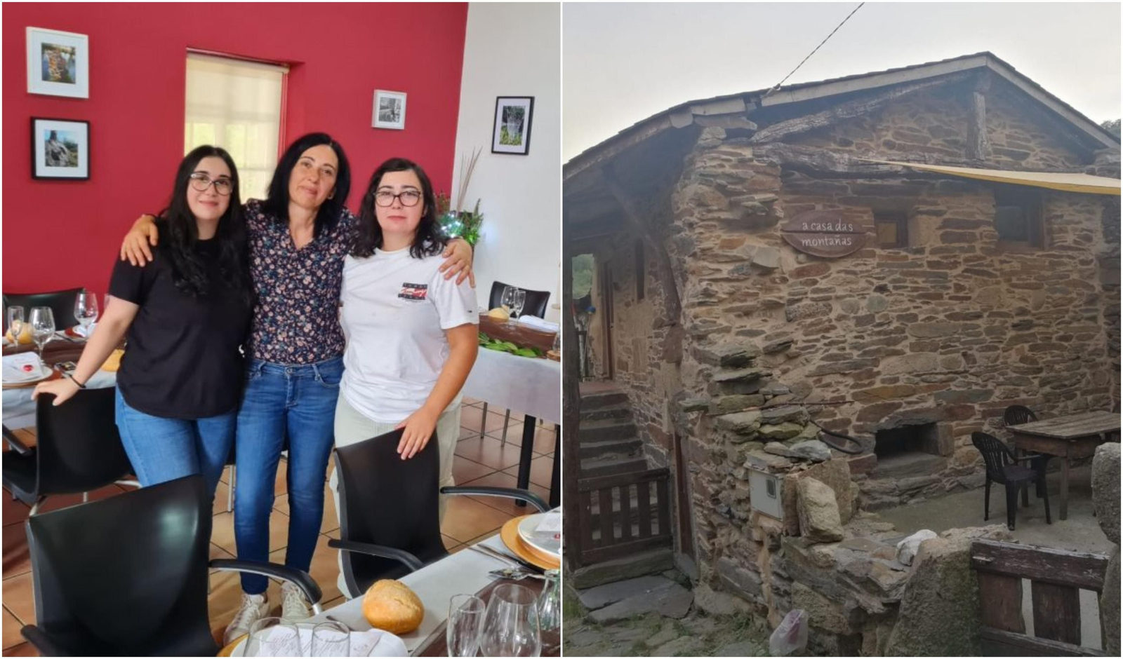 Chandrexa de Queixa, gastronomía y hospedaje