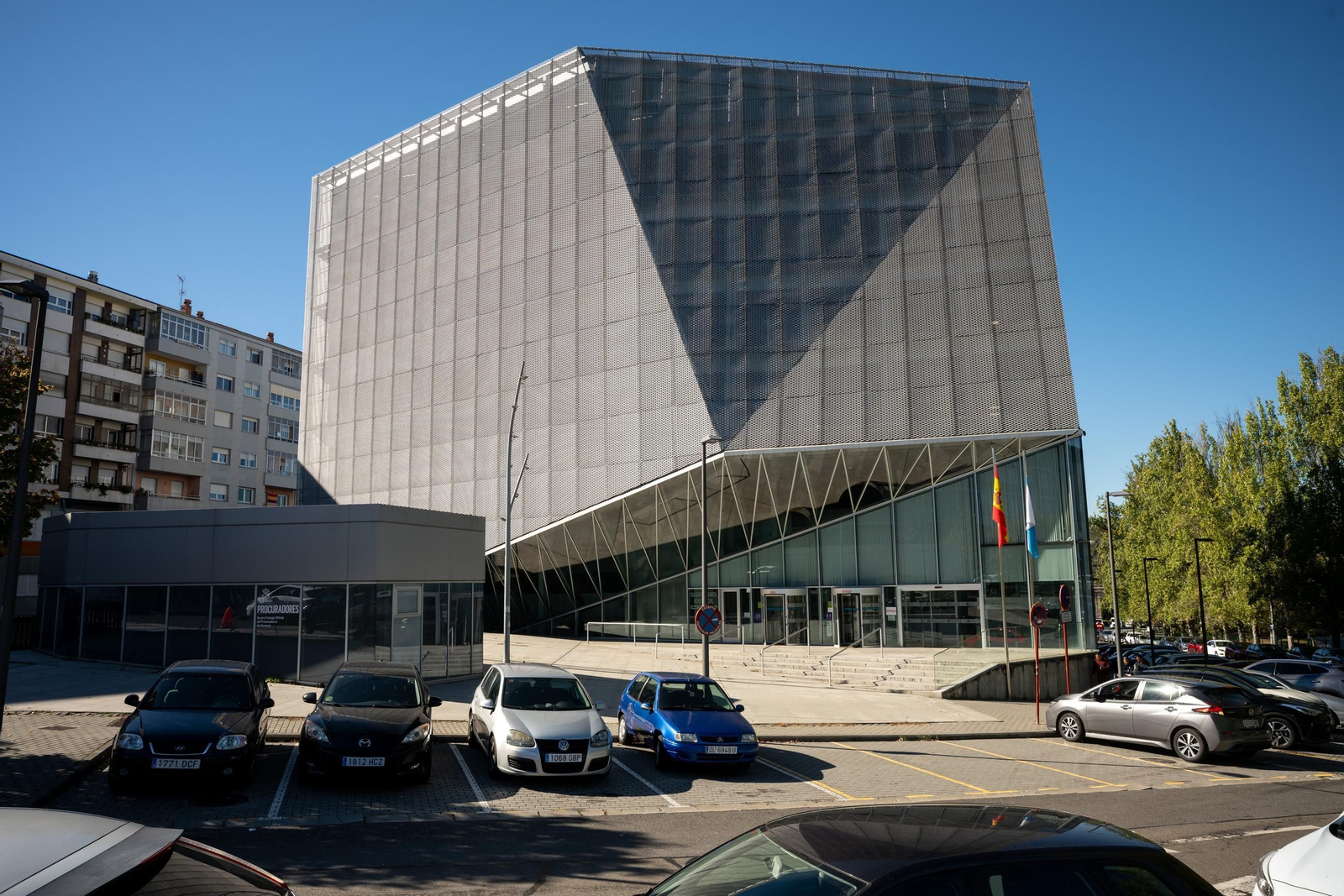 Edificio de los Juzgados de Ourense.