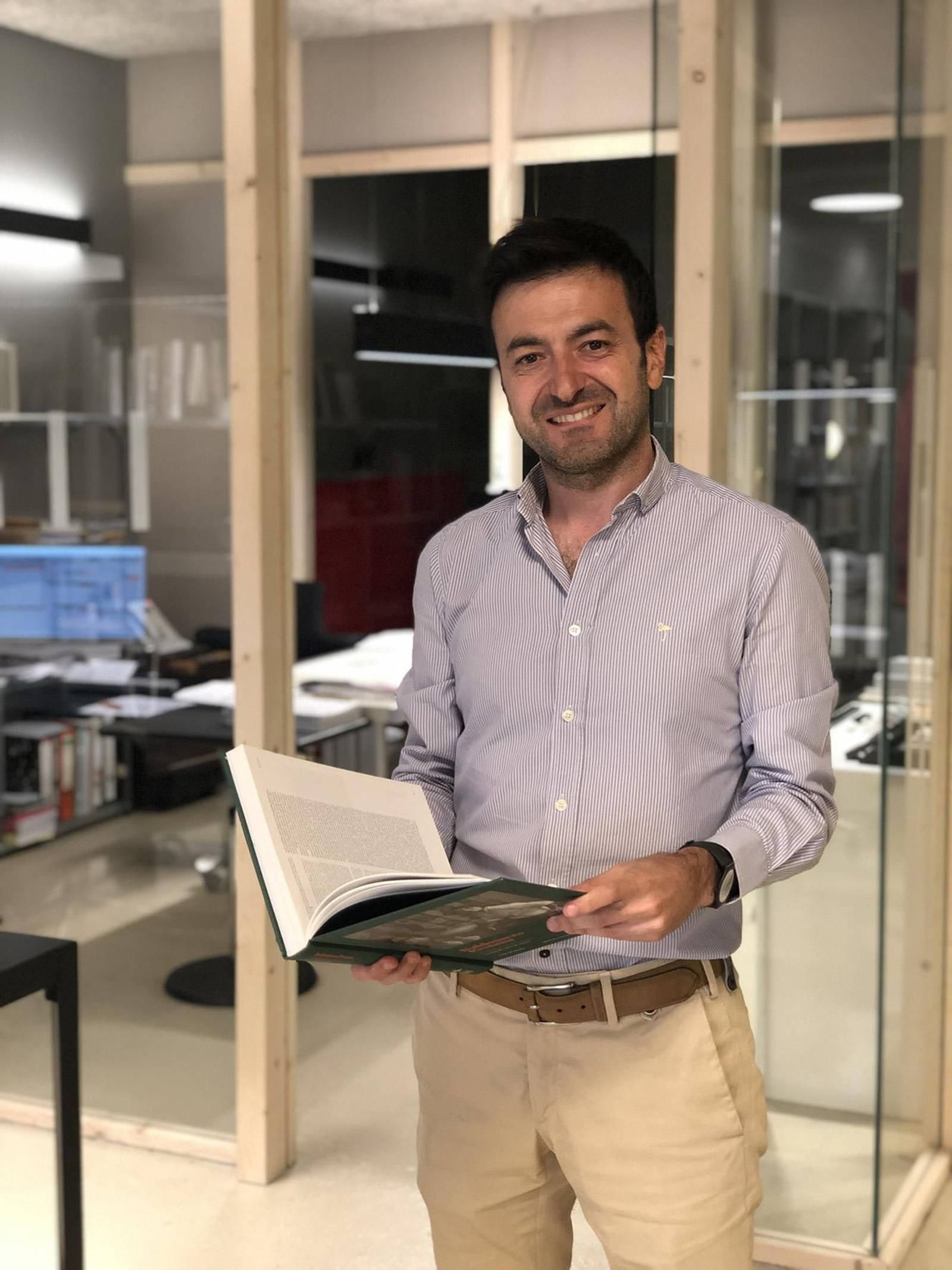 El presidente del Colegio de Arquitectos en Vigo, Manuel Martínez Carazo.