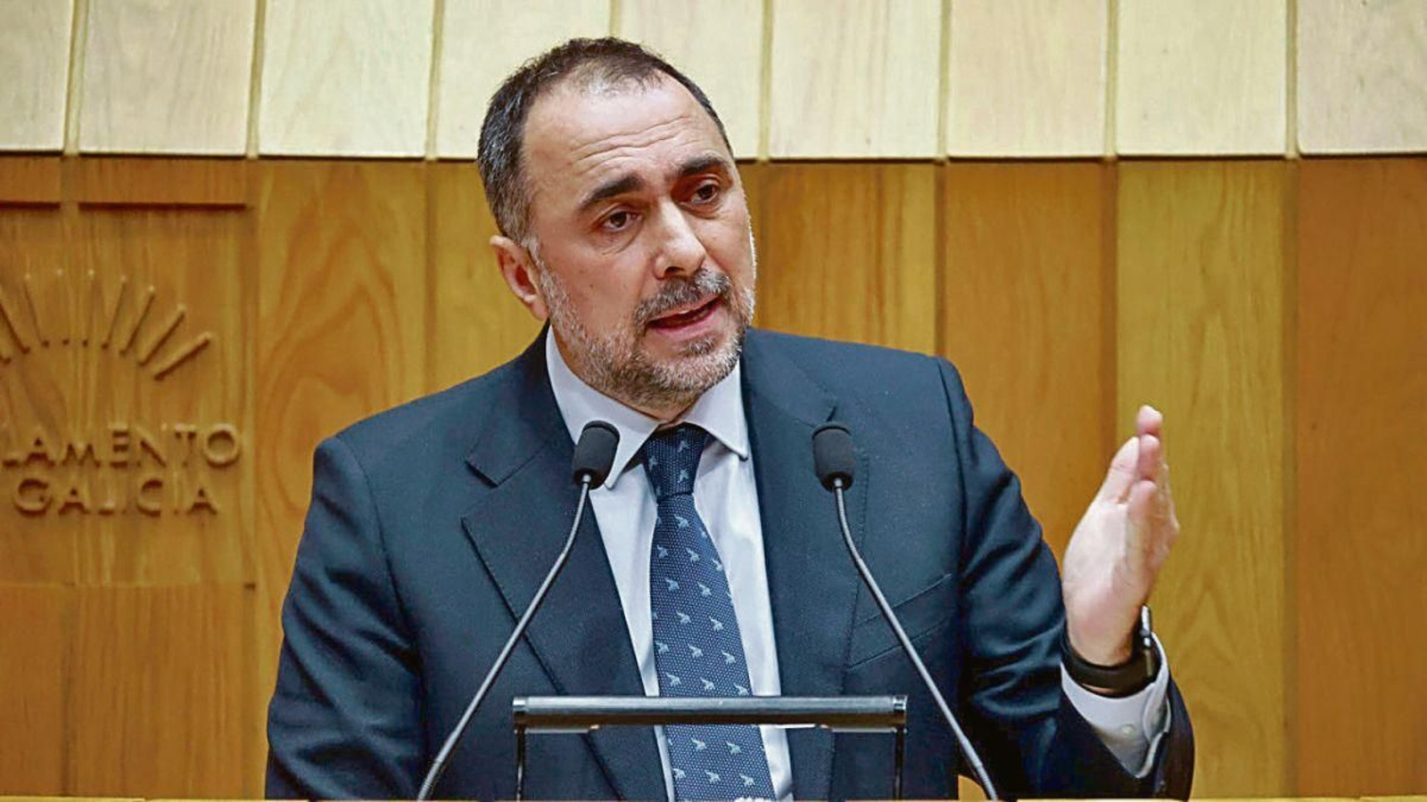 Julio García Comesaña, conselleiro de Sanidade.