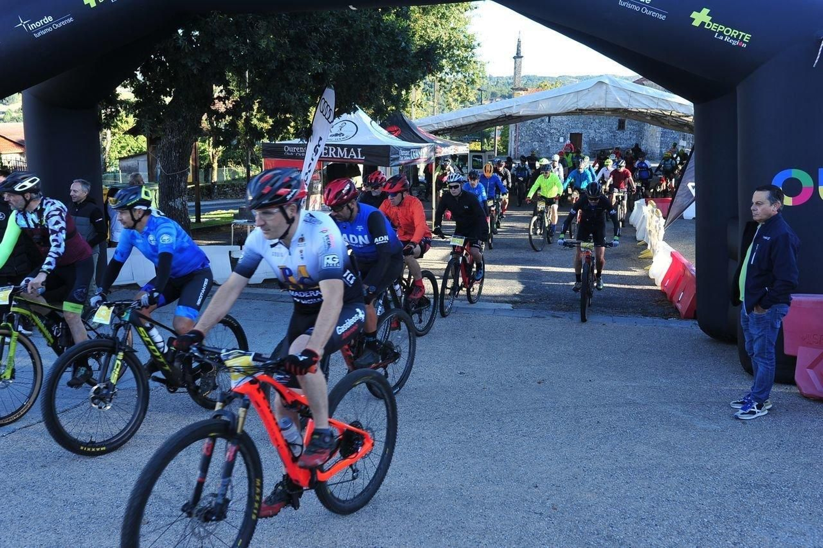 Inicio de la prueba en Piñor