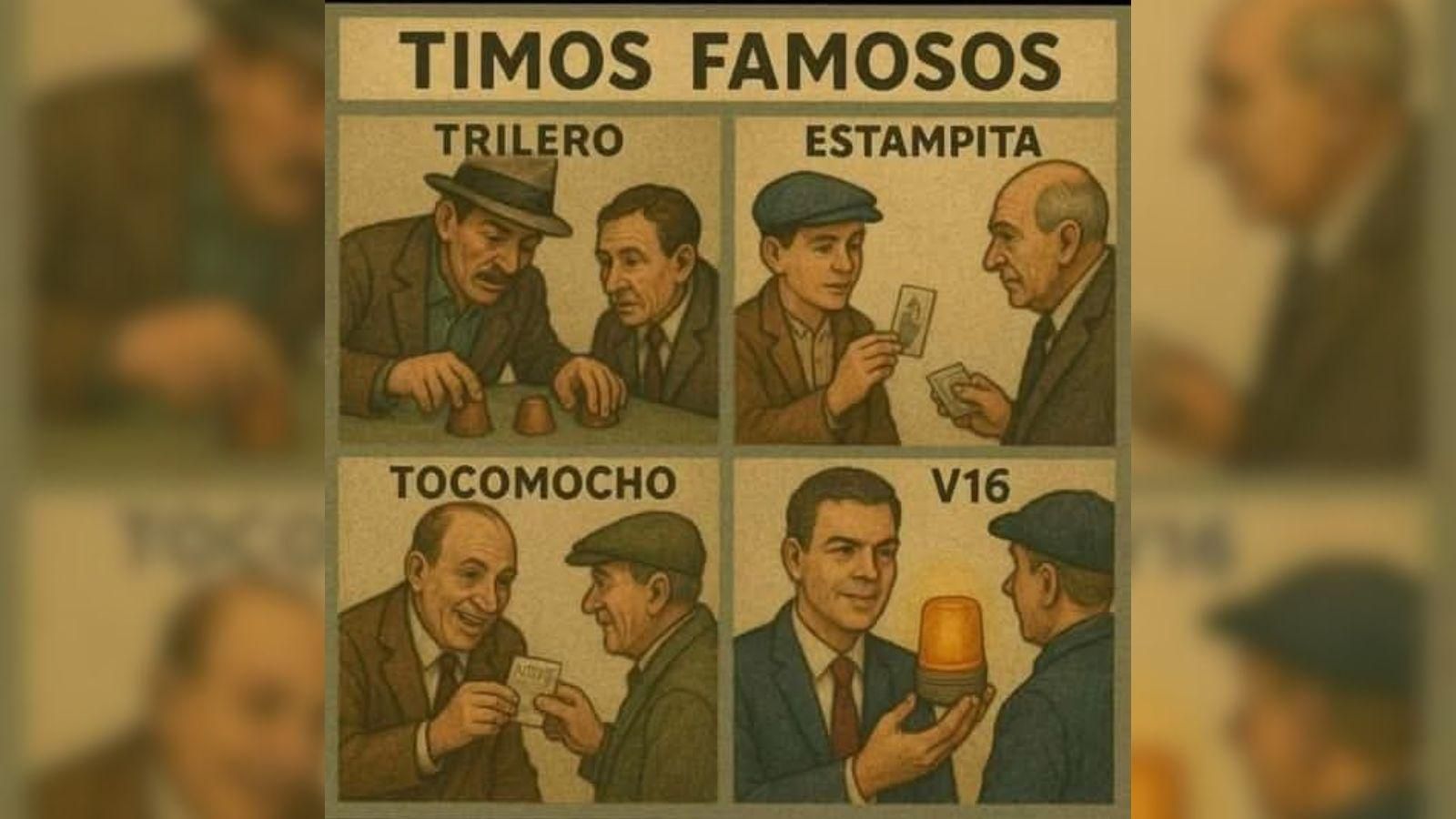 Timo de la baliza V16