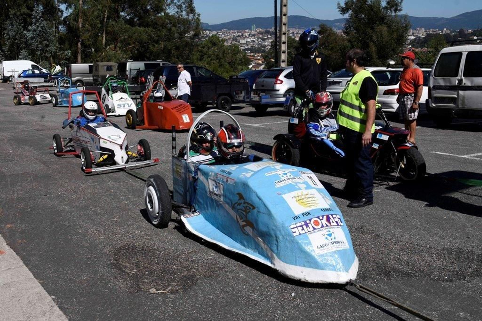 Sexta bajada Ciudad de Vigo, no monte O Campaneiro Foto Lanfoco03