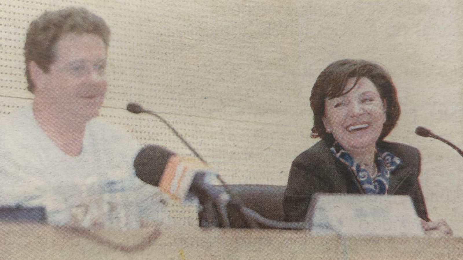 Juan Luis Cano y Gloria Ferreiro.