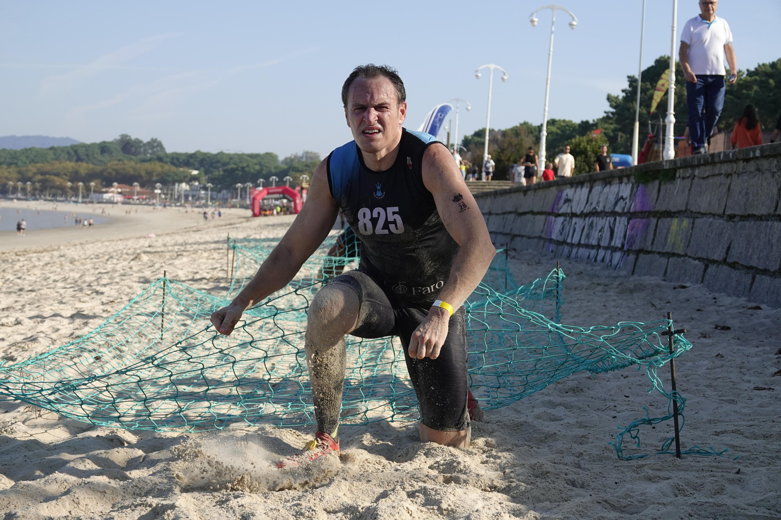Participantes en el desafío Boot Camp en Samil.