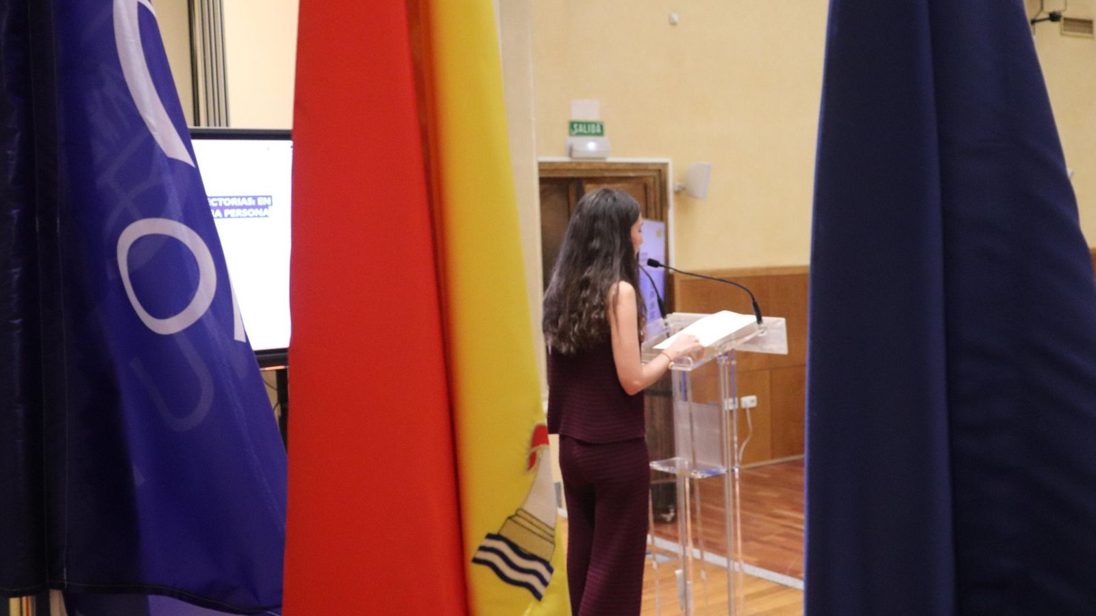 Sonia Rozalén, responsable del proyecto 'Trayectorias', ha explicado los resultados de esta investigación a partir de la encuesta de +2.000 jóvenes en 95 países