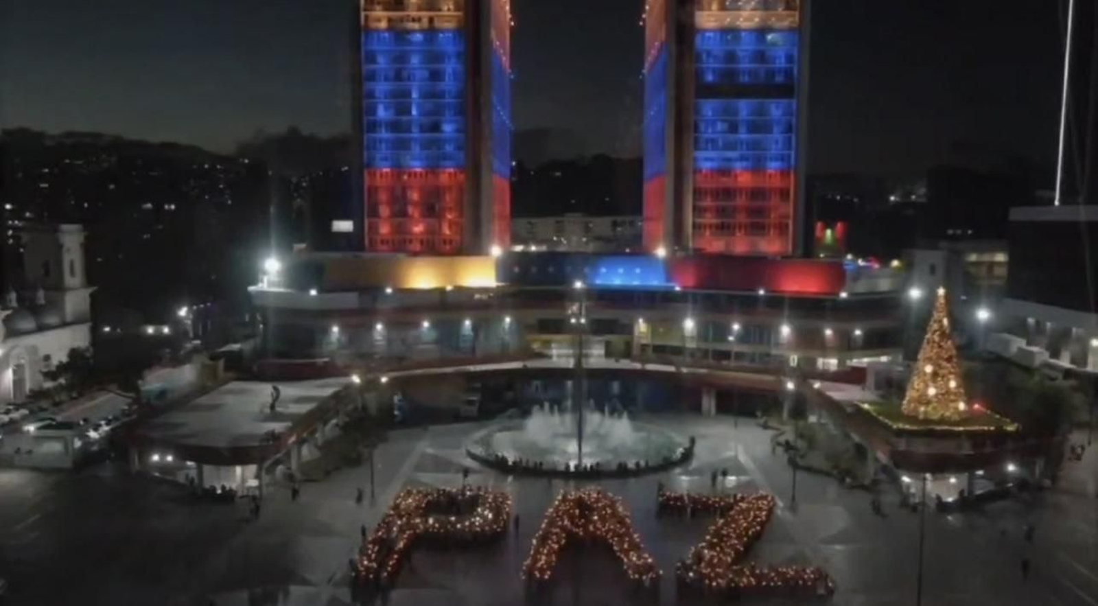 Concentración indígena por la paz en Venezuela