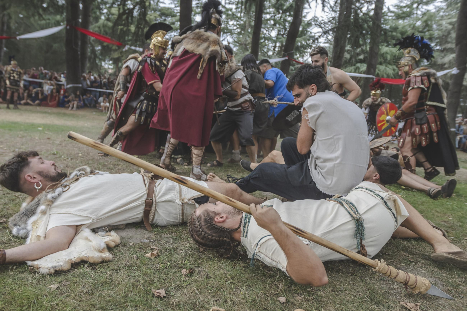 Galería | Los romanos cruzan el Lethes: Xinzo pone fin al Esquecemento, un evento con cifras récord