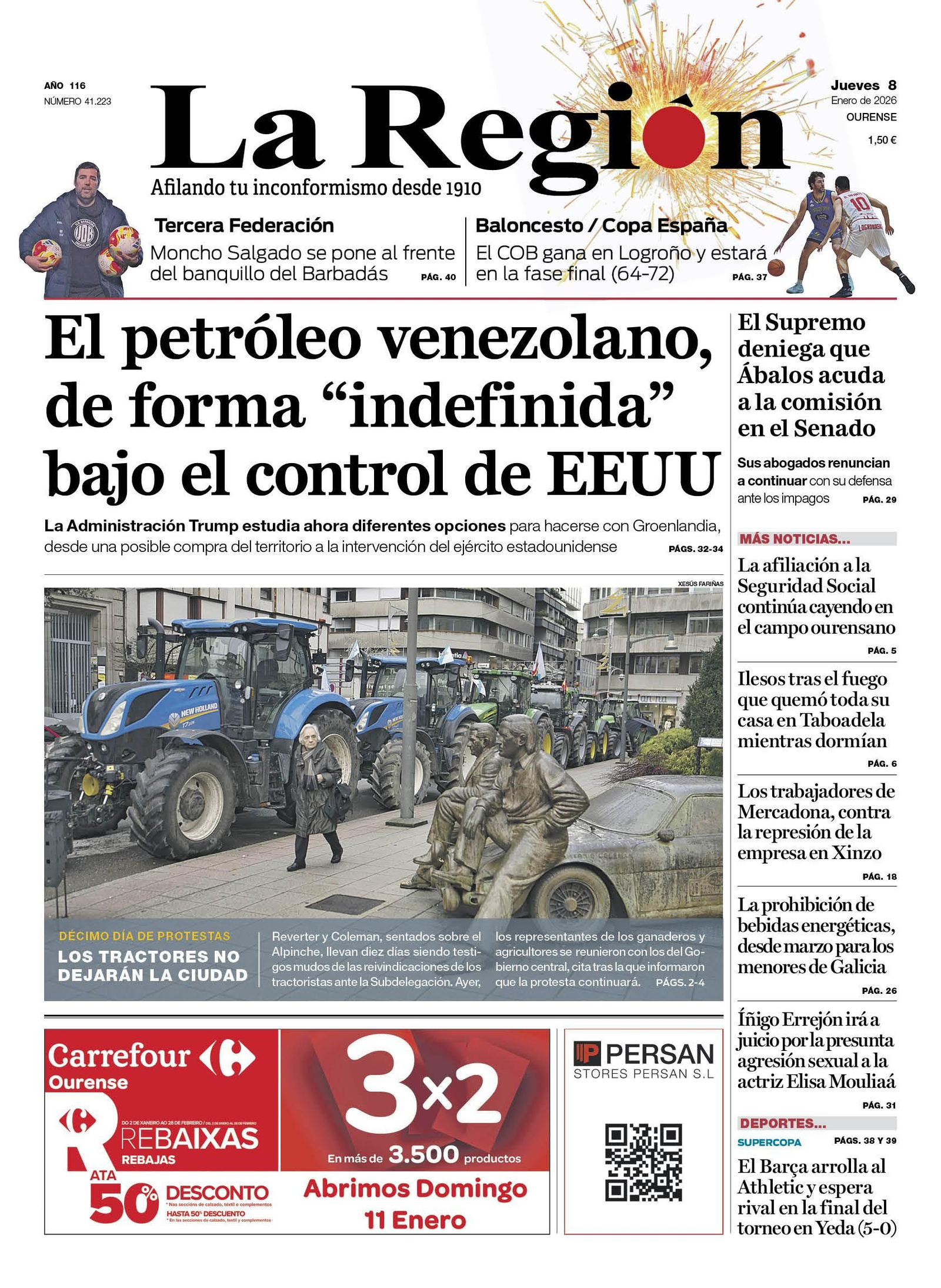 La portada de hoy