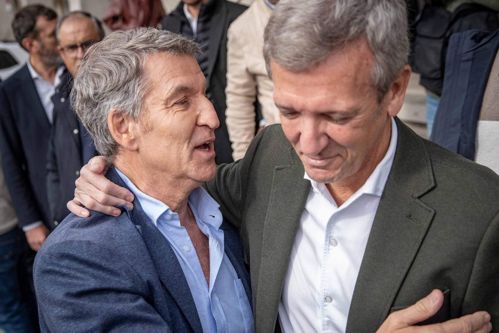 Galería | Feijóo hace parada en Vigo con la precampaña electoral del 29-N