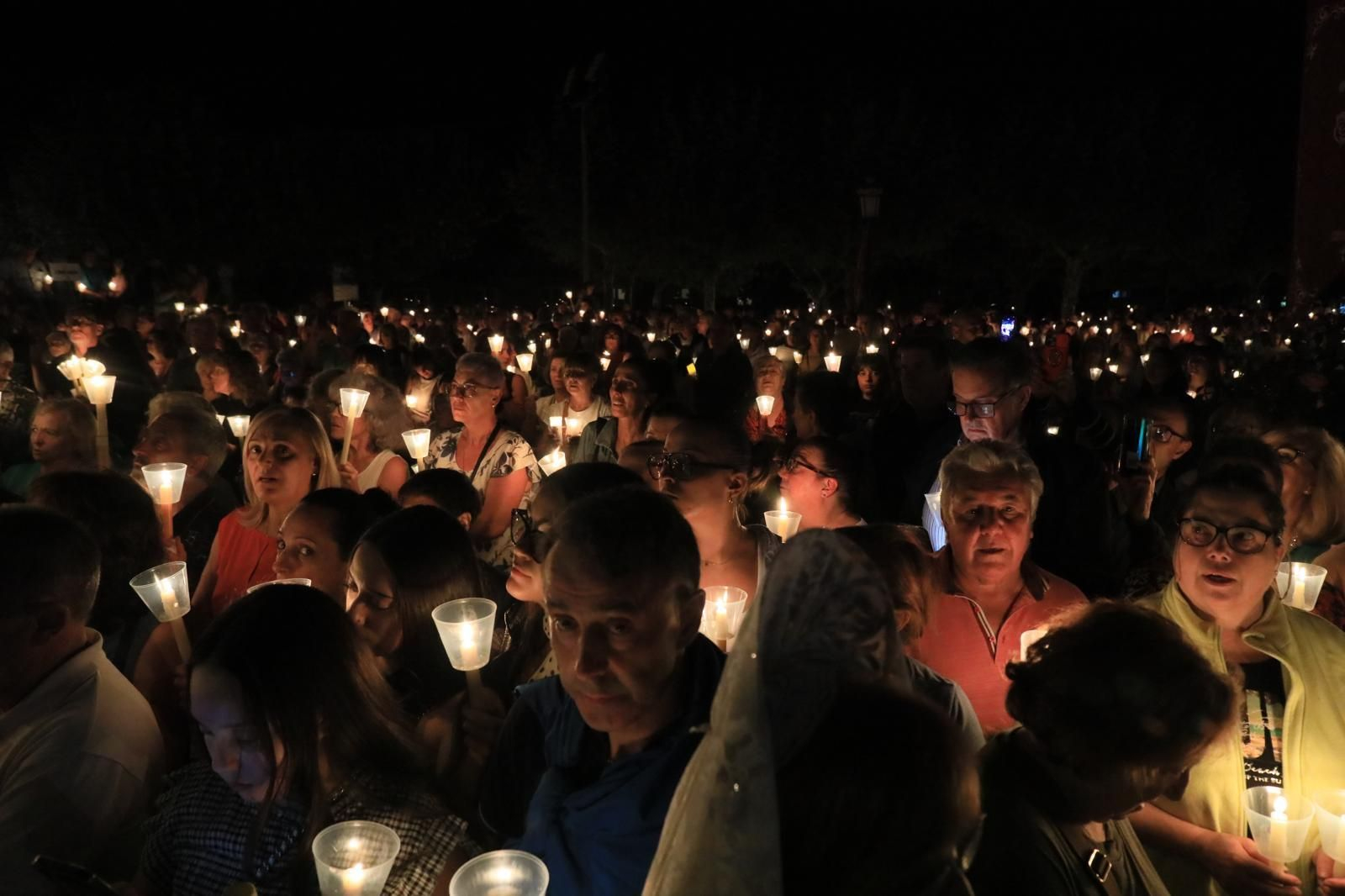 Galería | Un mar de luces iluminó el Santuario de Nosa Señora dos Milagros