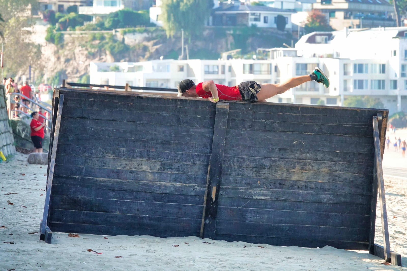 Participantes en el desafío Boot Camp en Samil.