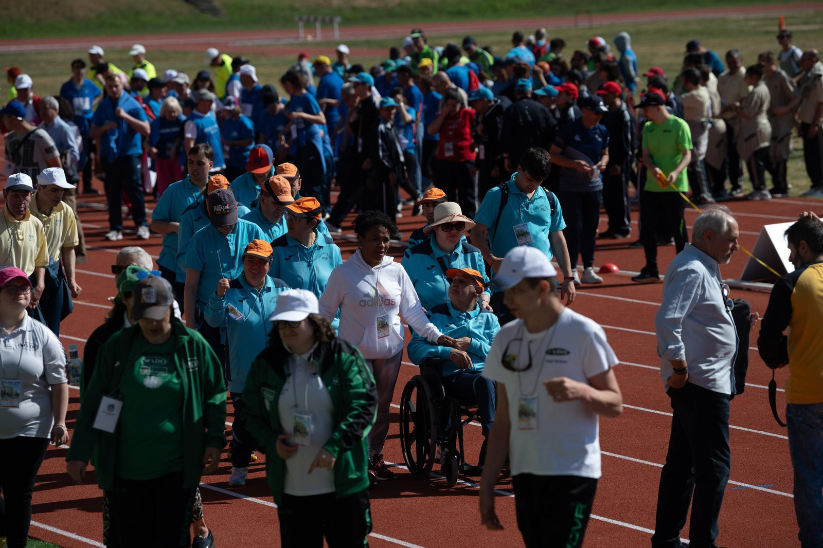 Galería | Deporte e inclusión de la mano en la jornada de los Xogos Special Olympics en Monterrei