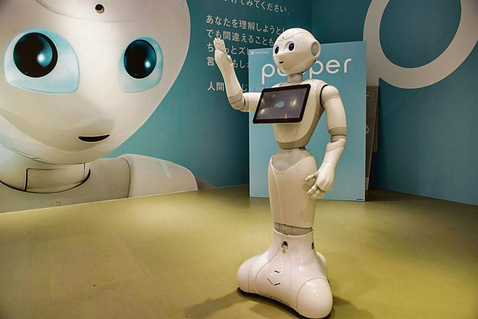El robot Pepper puede realizar funciones de cuidado de ancianos o la asistencia médica.