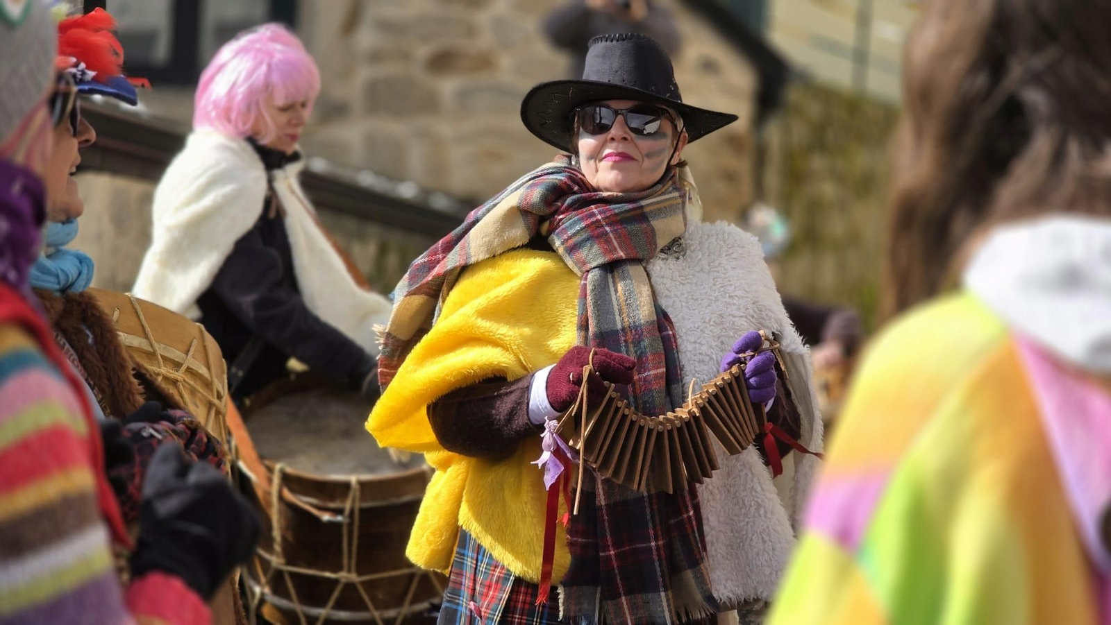 Galería | Chandrexa disfruta de un desfile de folión lleno de color y sonido