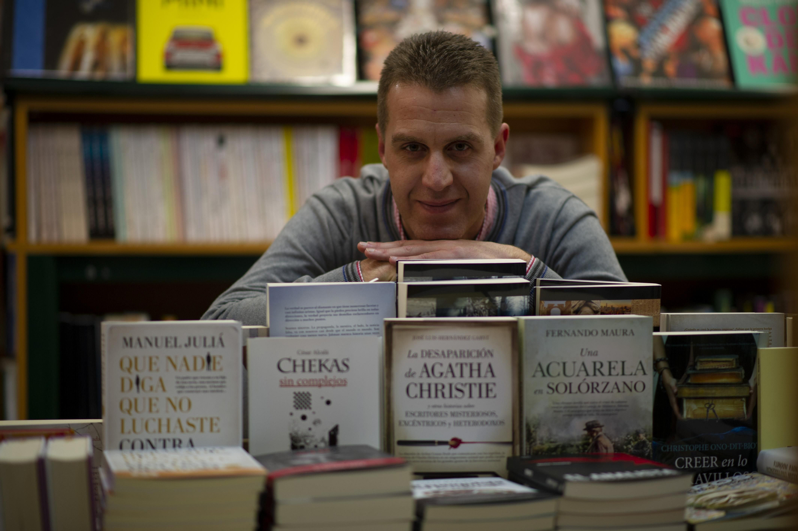 José Manuel Mosquera presidente libreros Ourense //Fotos Martiño Pinal