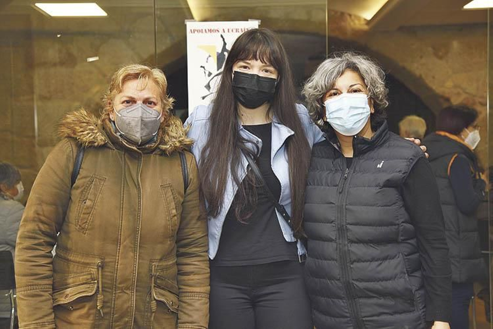 Fátima, Katye e Tere.