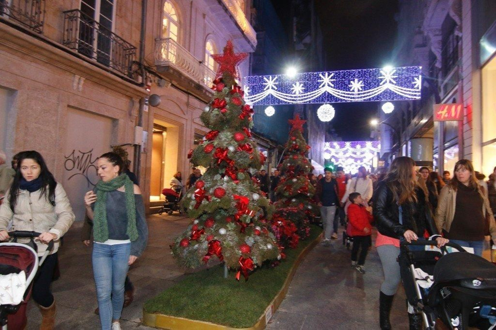 Encendido de las luces de Navidad Foto JV Landín 243