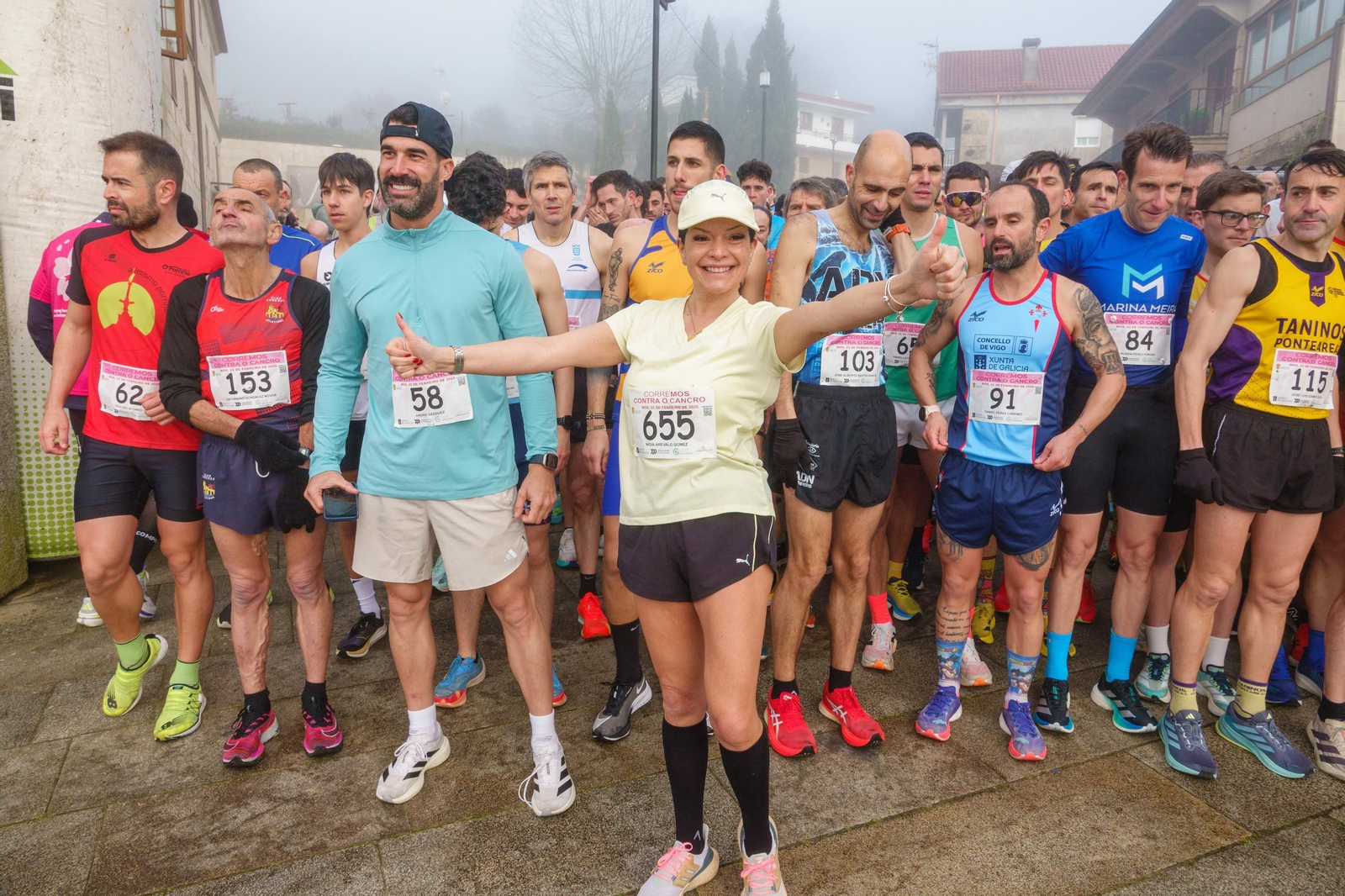 Galería | La carrera contra el cáncer 2026 de Mos reúne a casi 300 atletas