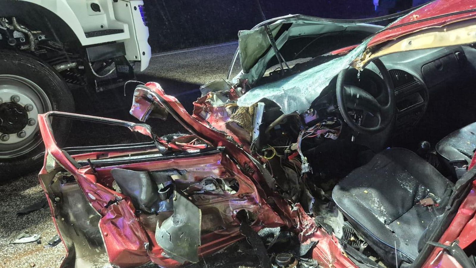 Imagen del accidente