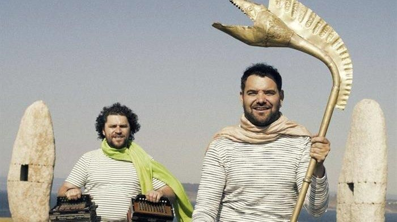 El Karnyx se utilizada en la antigüedad para "dar señales" durante la guerra (Foto:EFE)