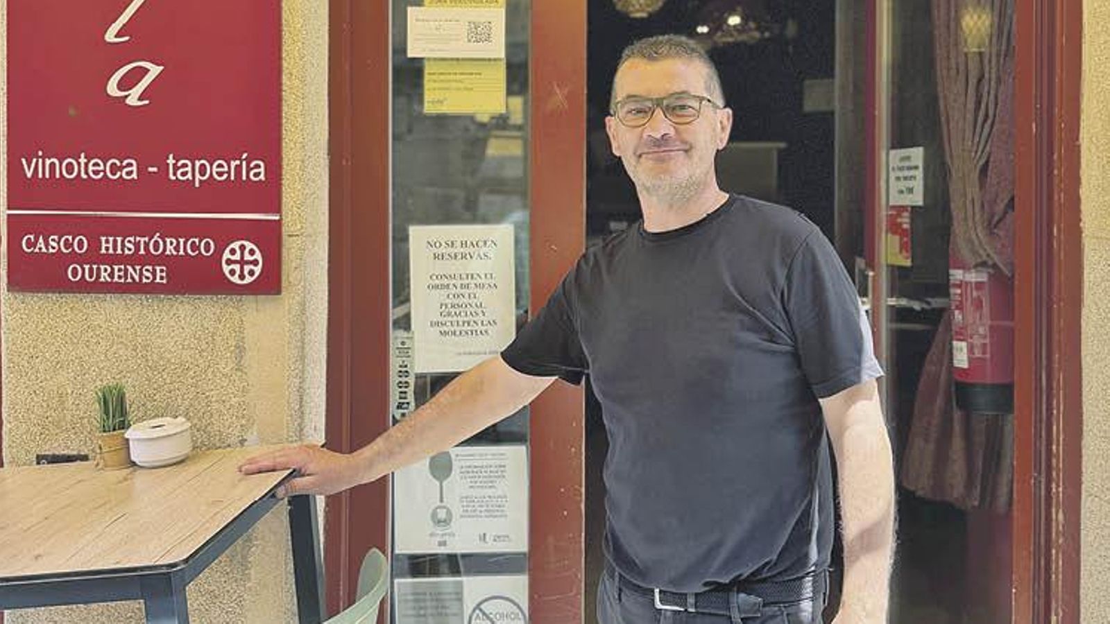 Antonio Martínez, trabajador taperíaTixola.