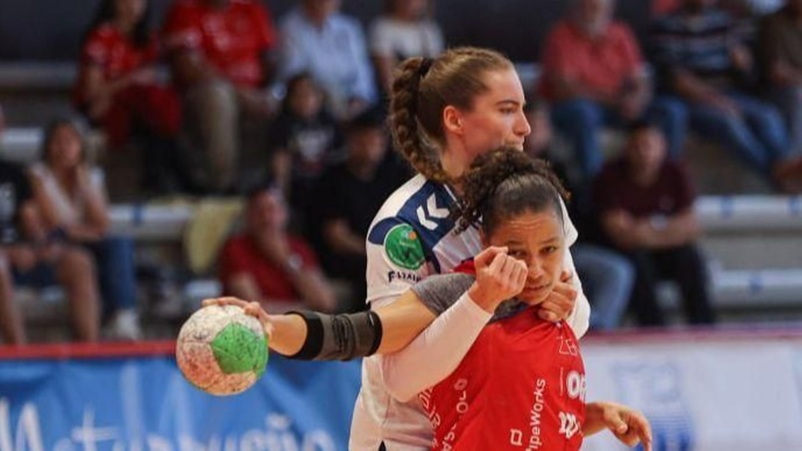Bruna Ribeiro destacó en el tramo final de ayer.