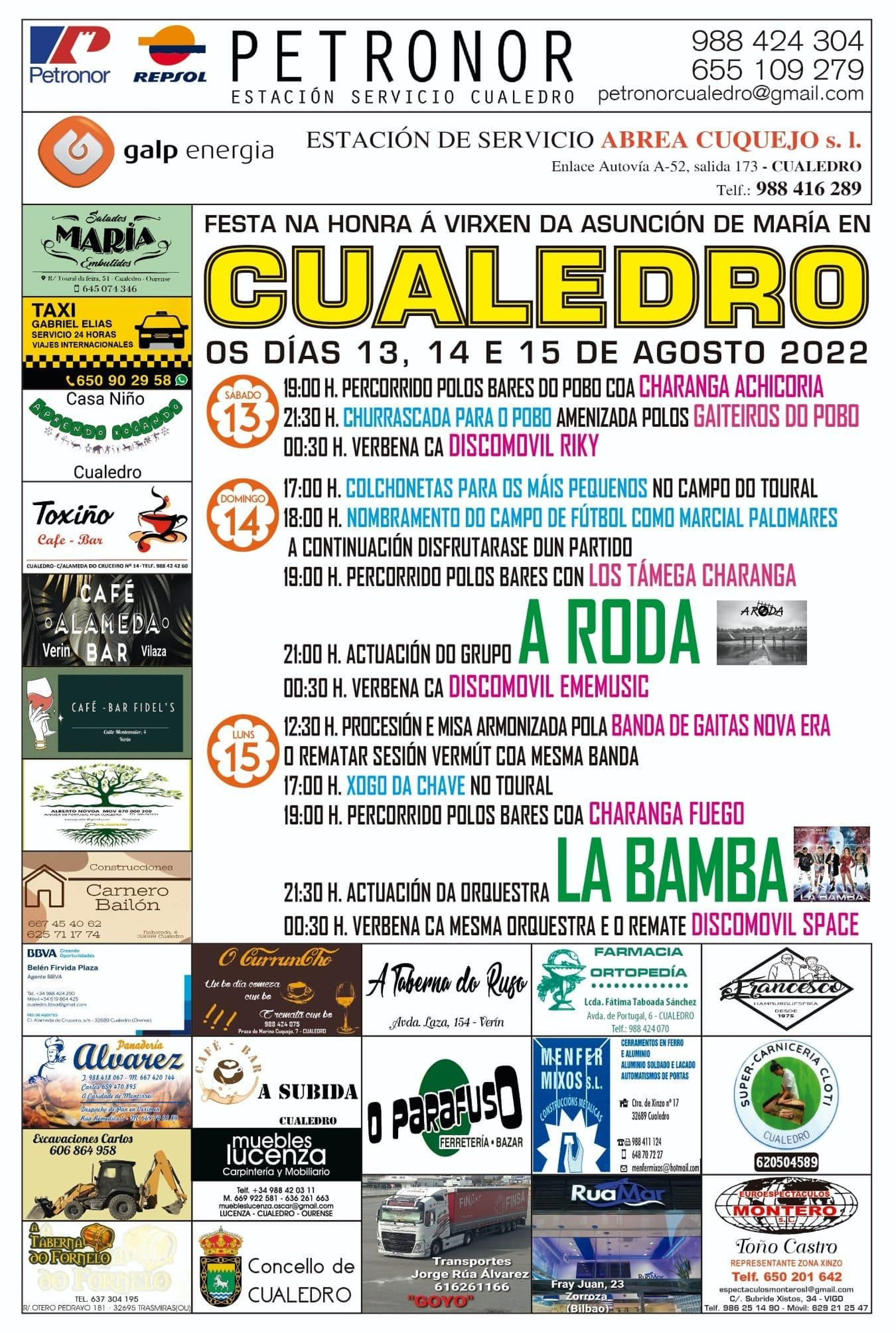 festas cualedro