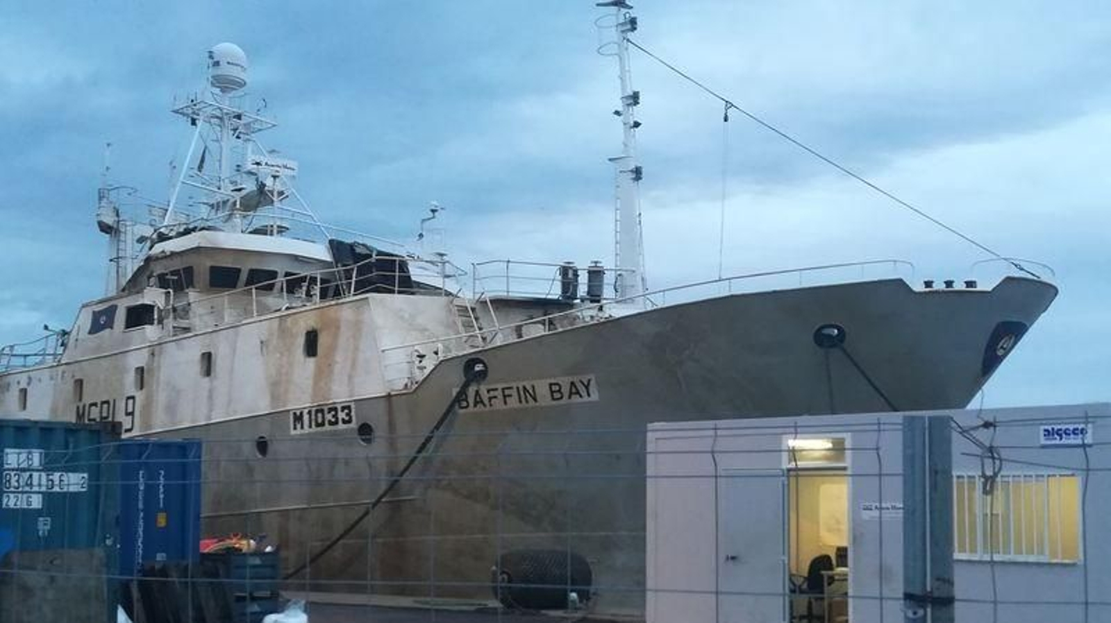 La última singladura del "Baffin Bay"