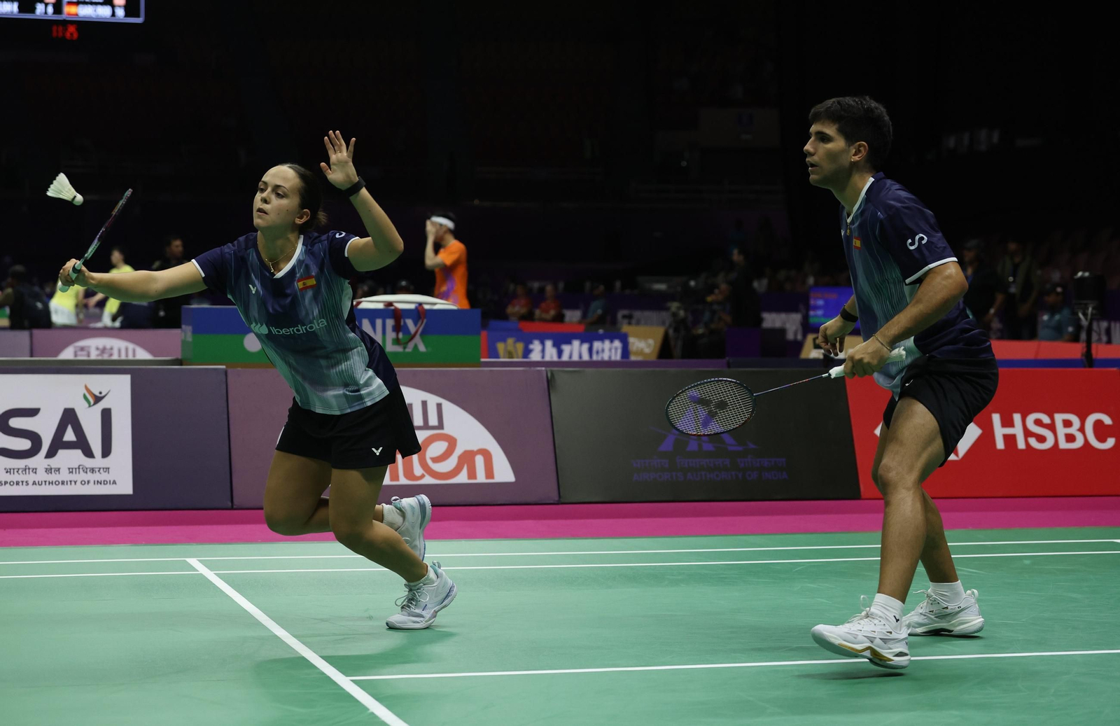 La salvaterrense Lucía Rodríguez volvió ayer al World Tour.
