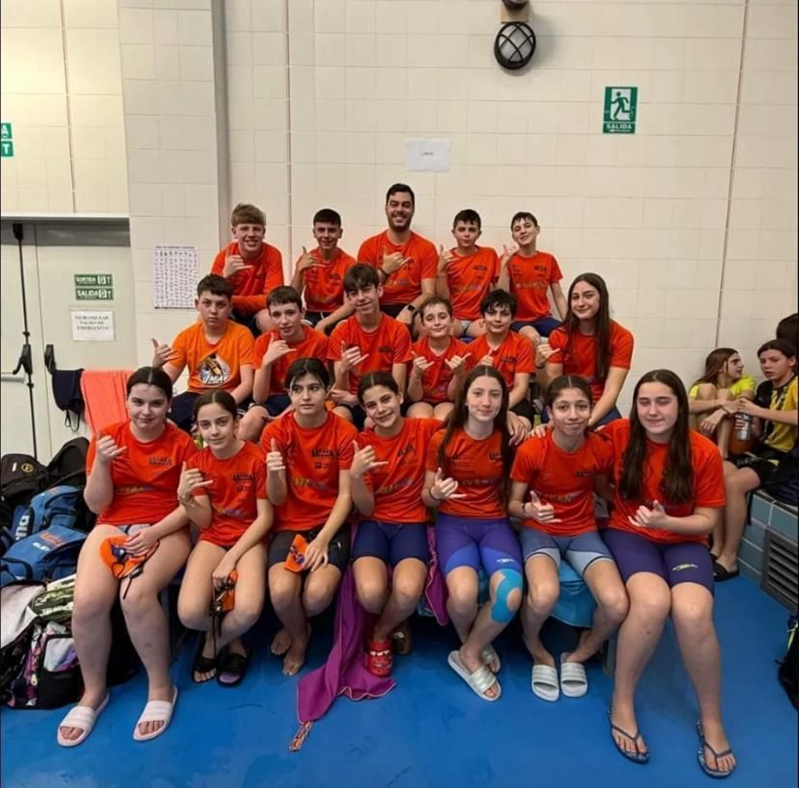 El Umia desplazó a 16 deportistas a la cita de Bétera, en Valencia.