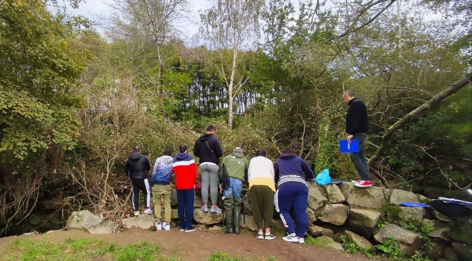 Usuarios de la Asociación Érguete, que ha realizado un perfil del consumo de sustancias.