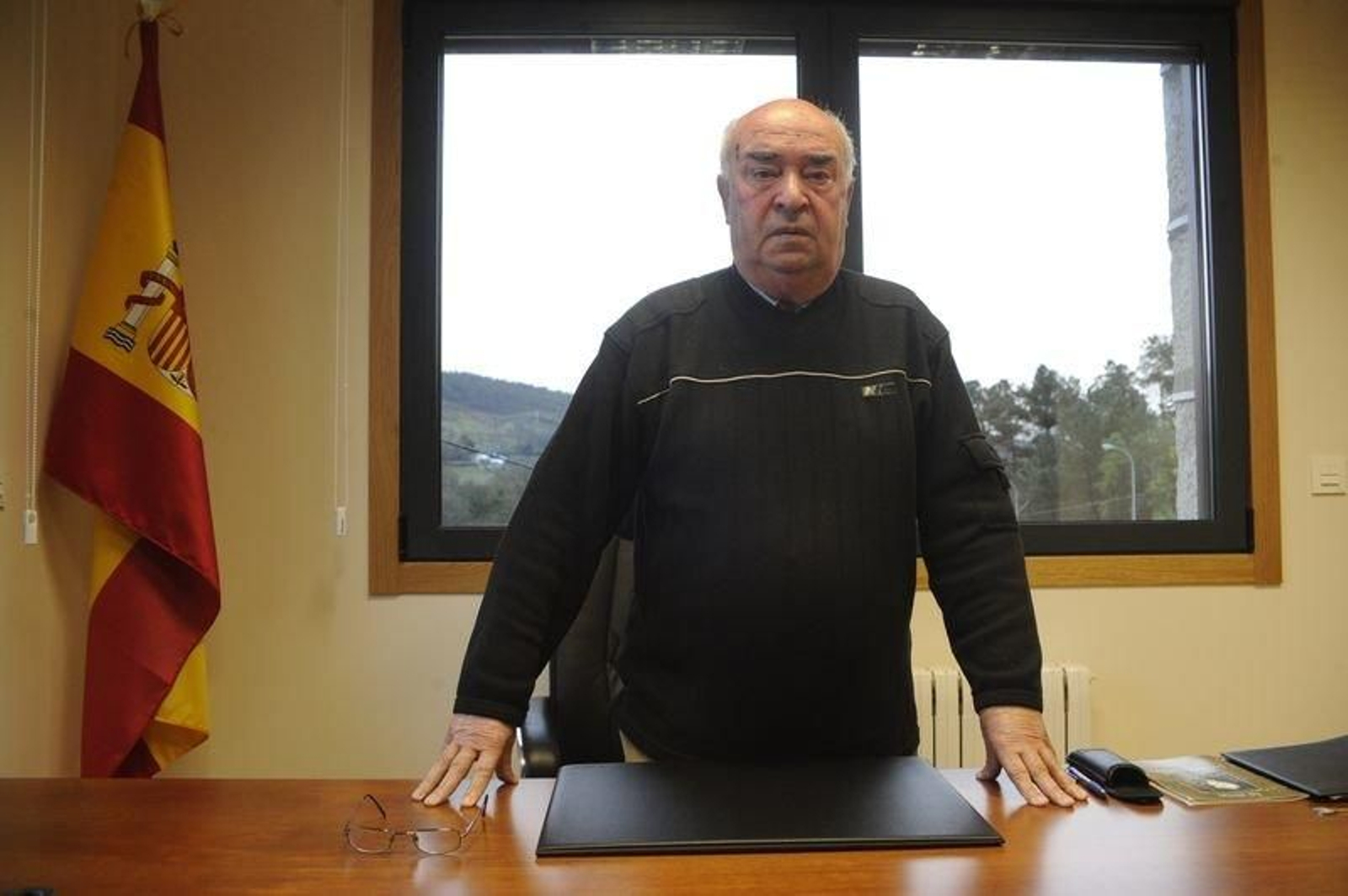 El regidor de Beade, Senén Pousa.