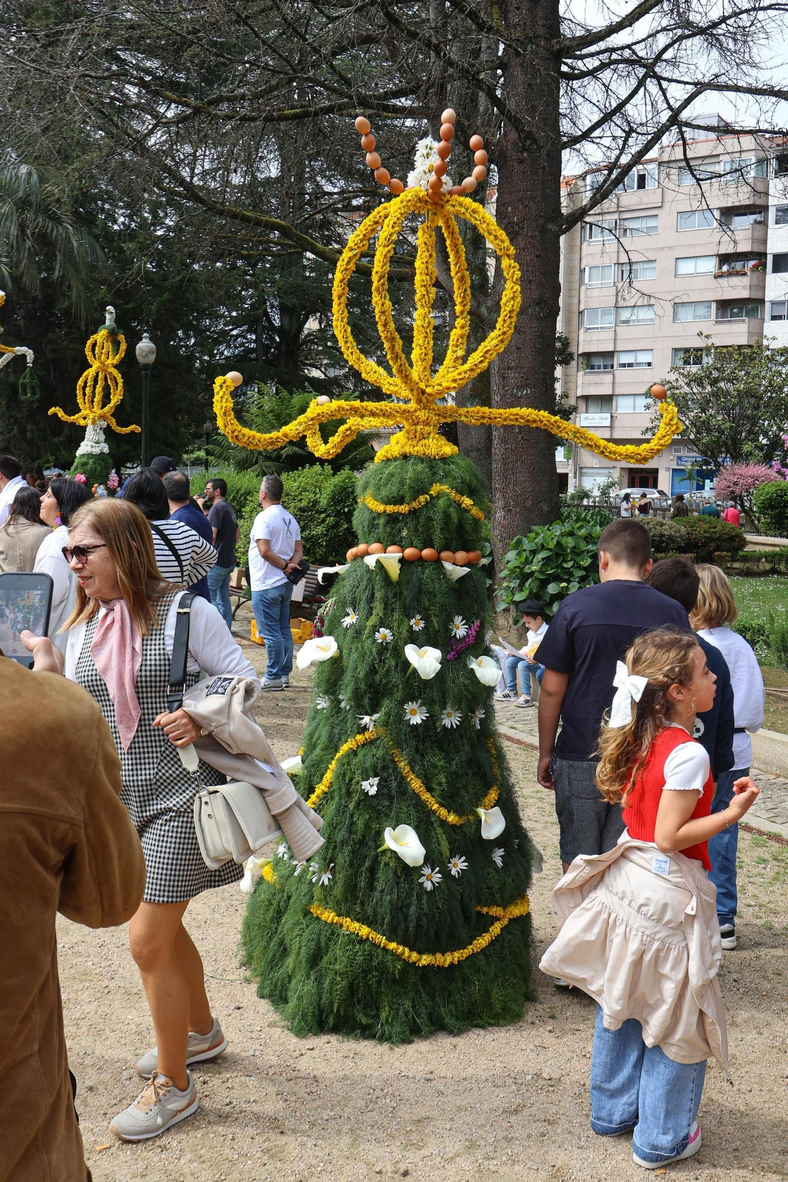 Galería | Muchas flores y música para celebrar los 'maios' en Redondela