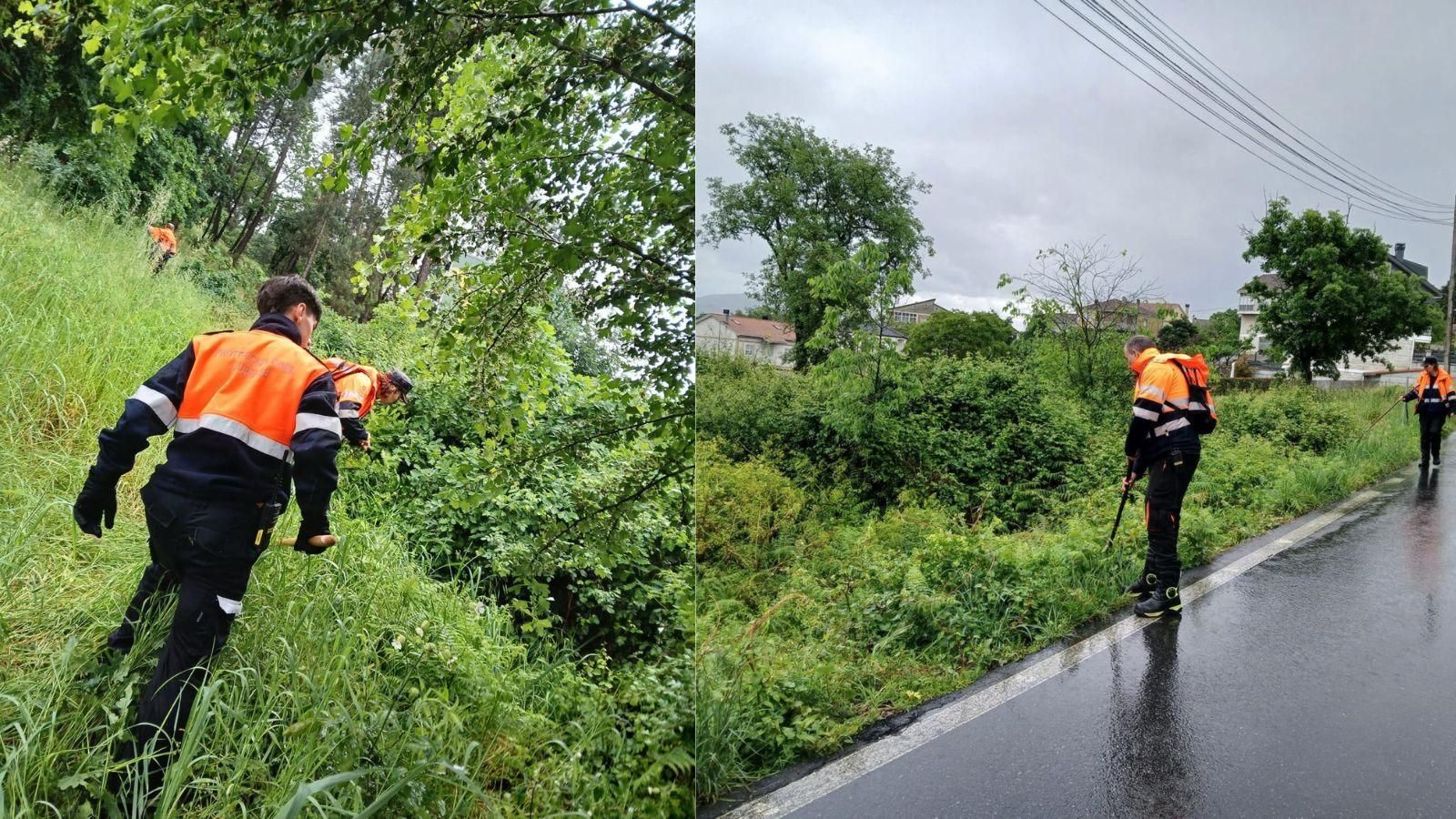 Búsqueda de Sergio García Dacosta en Ourense con la colaboración de Protección Civil e Emerxencias Barbadás y Cruz Roja Española