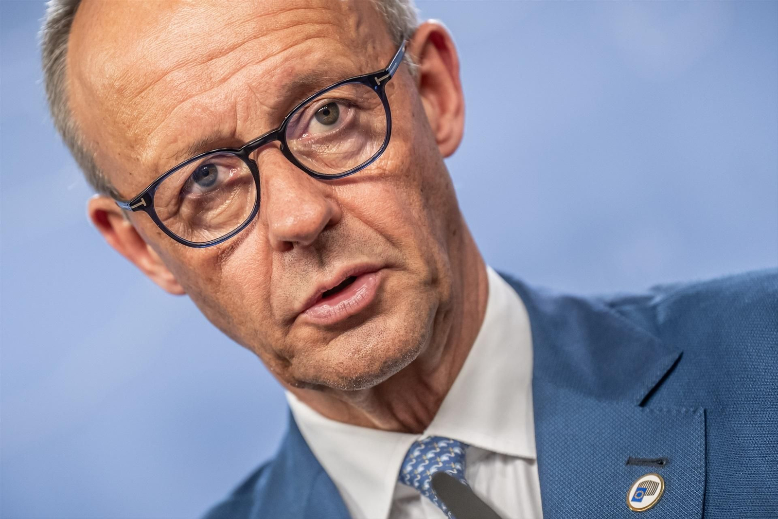 El canciller de Alemania, Friedrich Merz