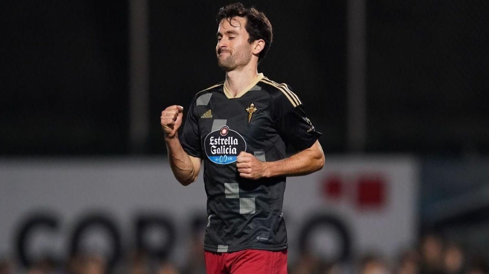 Luca de la Torre marcó ayer el tercer gol del Celta.