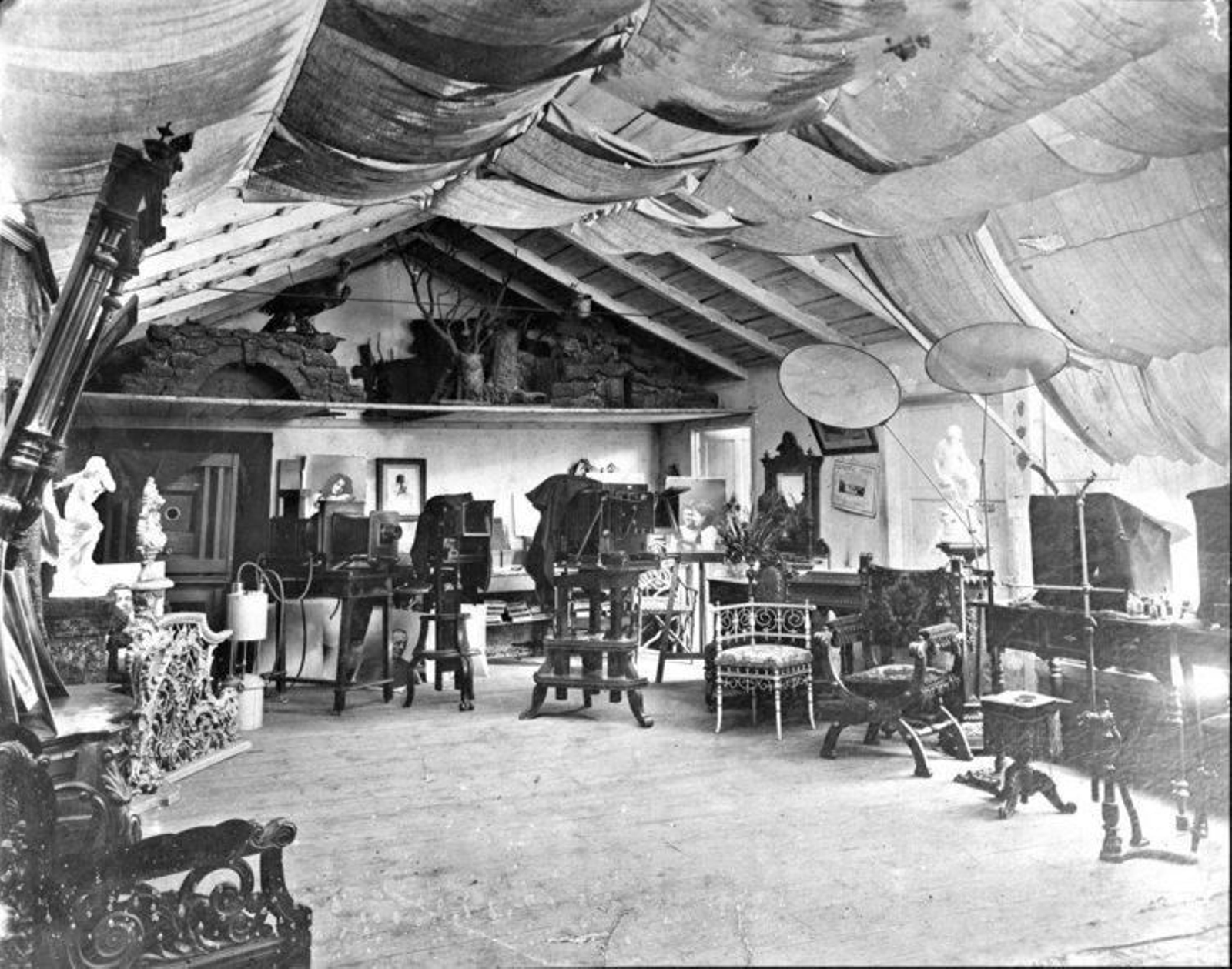 El estudio de fotografía de los Pacheco