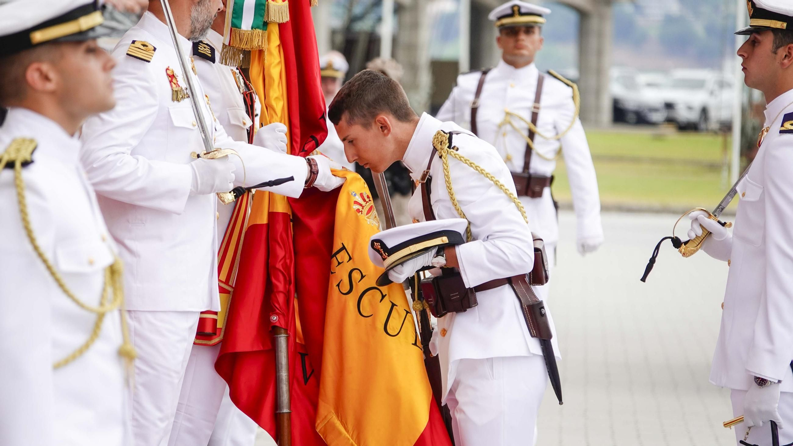 Galería | Entrega de despachos en Marín a cargo de Felipe VI